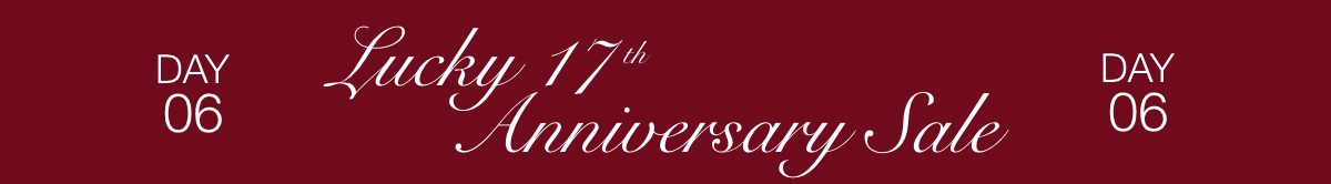 The Lucky 17th Anniversary Sale: Day 6 Buy One, Get One FREE All Eye Products