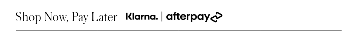 Shop Now, Pay Later With Klarna and Afterpay