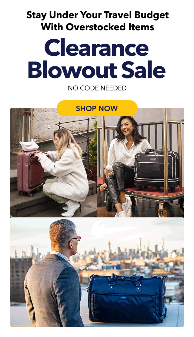💥Limited Time Only💥 Overstocked Items With DEEP Discounts Biaggi Luggage