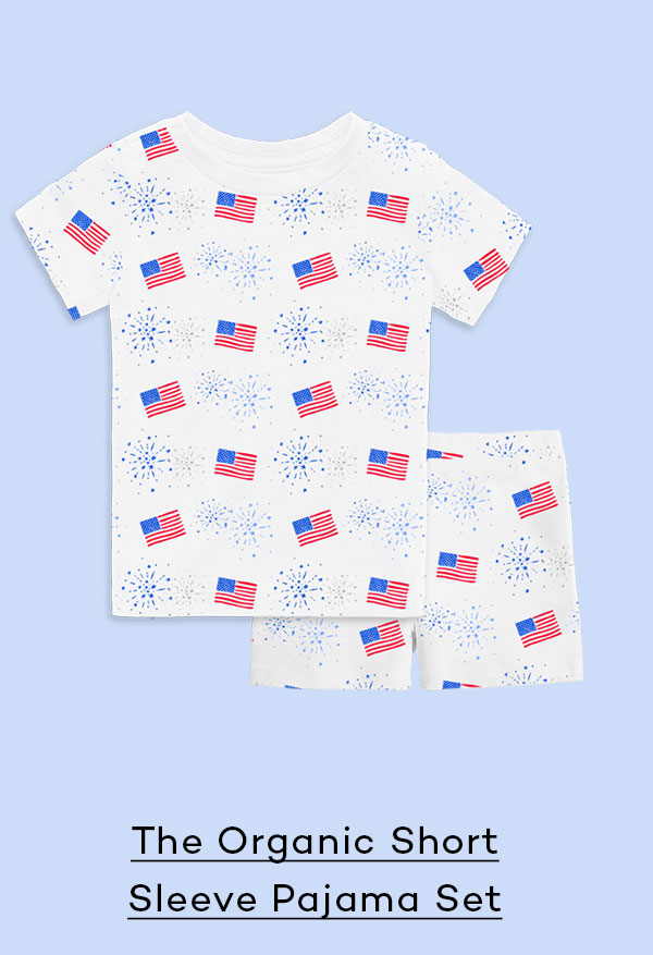 The Organic Short Sleeve Pajama Set