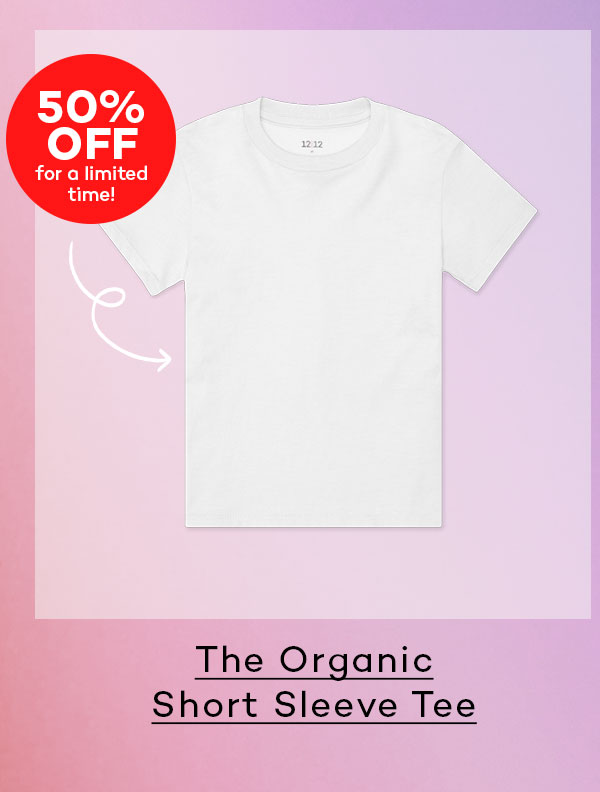 The Organic Short Sleeve Tee