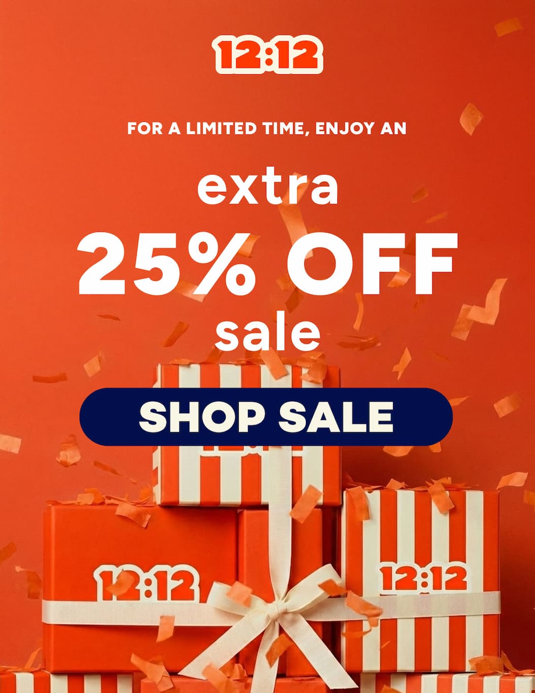 Extra 25% OFF Sale