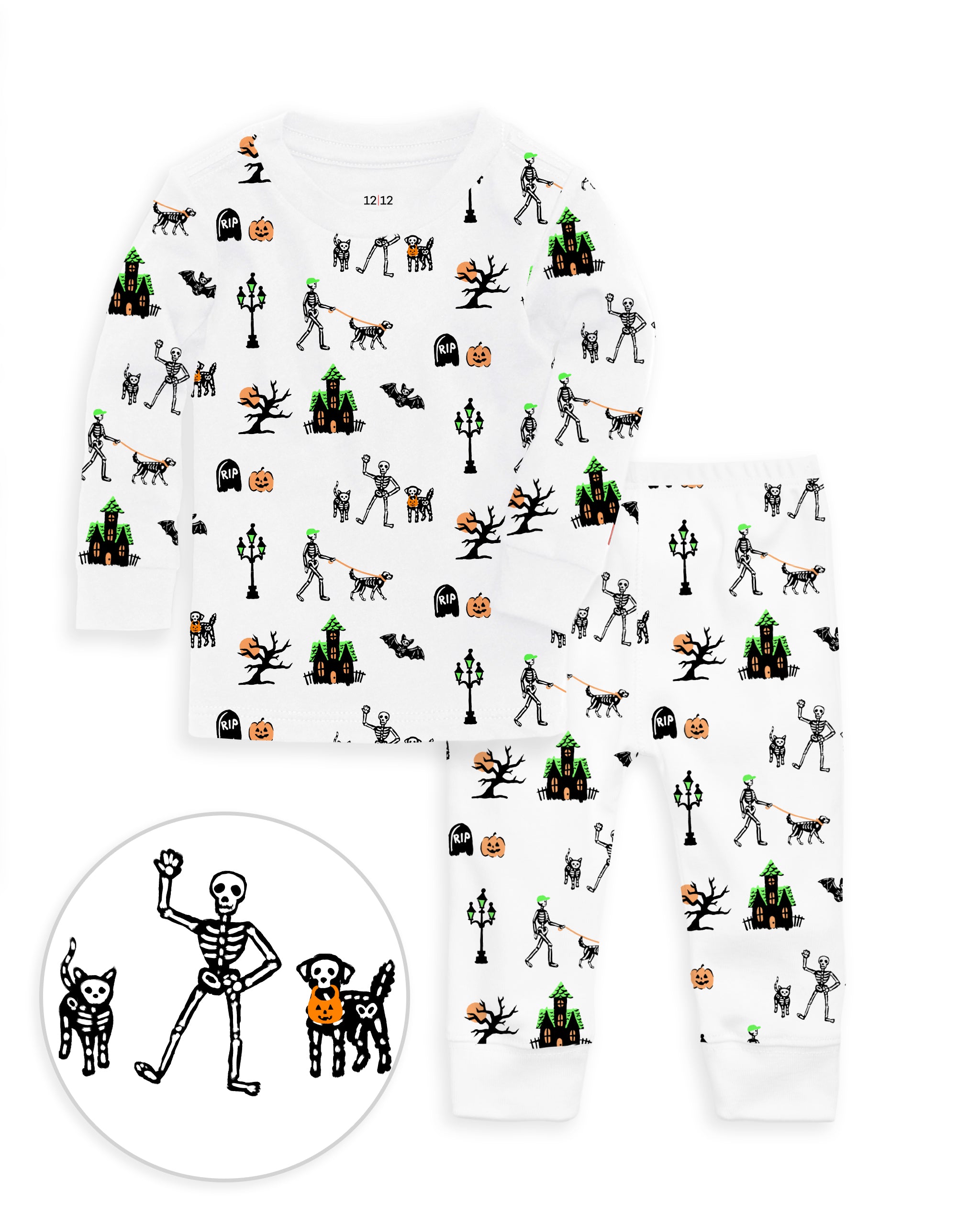 Spooky Skeletons pajamas