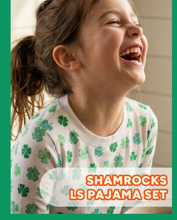 Shamrocks LS Pajama Set