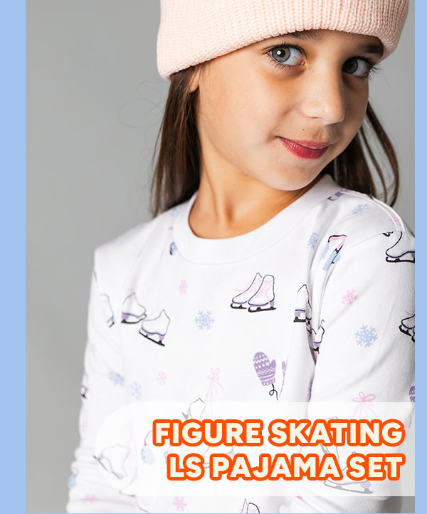 Figure Skating  LS Pajama Set
