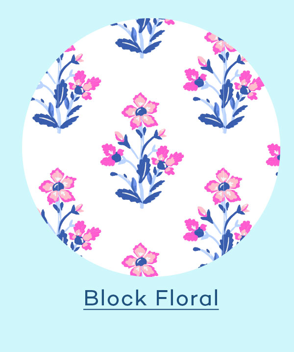 Block Floral