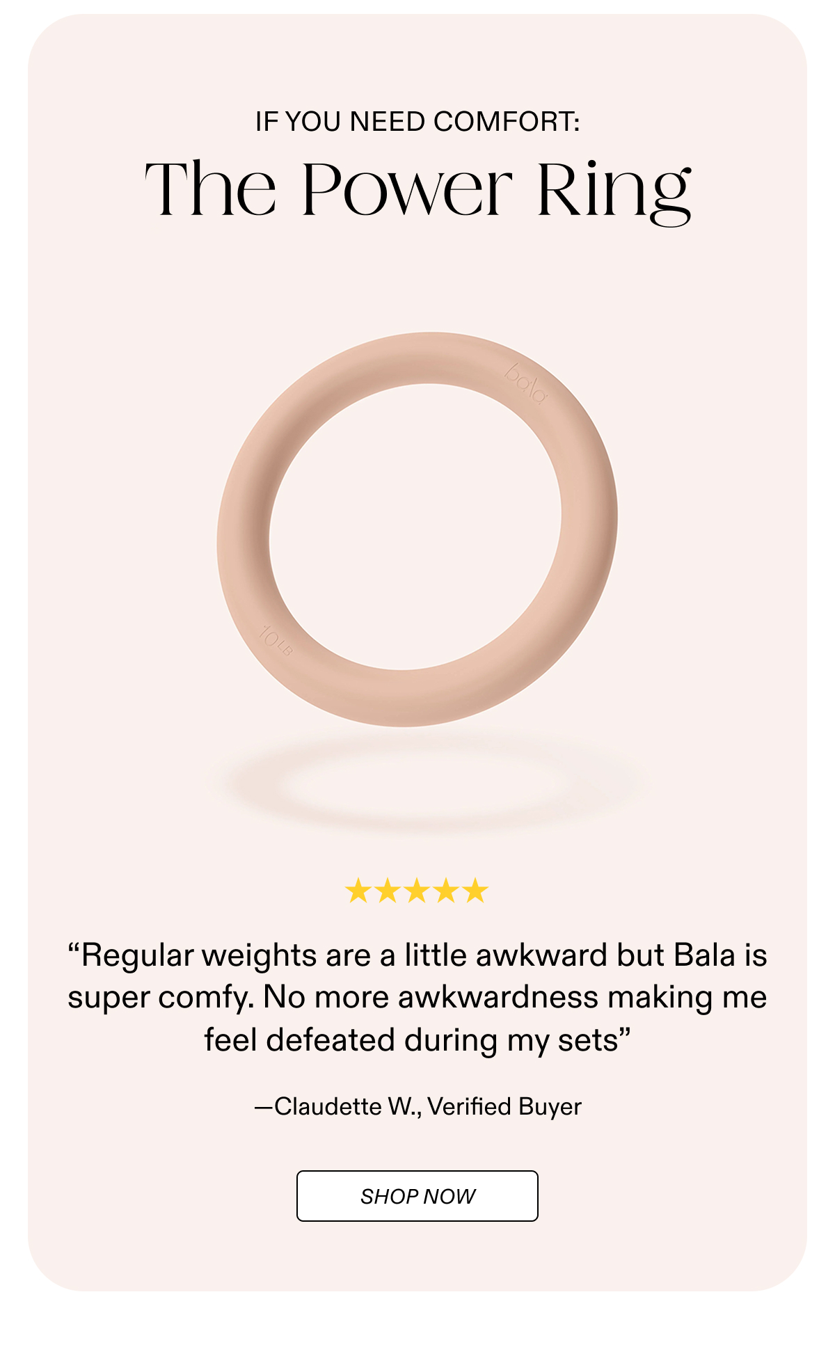 Shop The Power Ring - If You Need Comfort