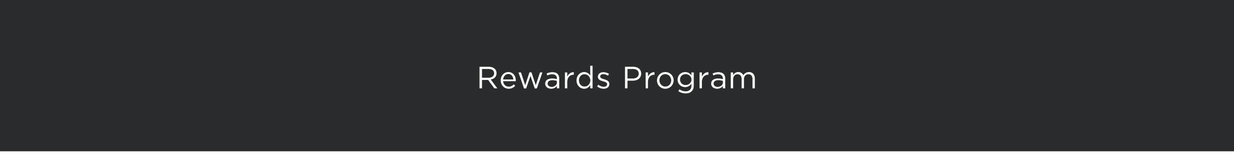 Rewards Program