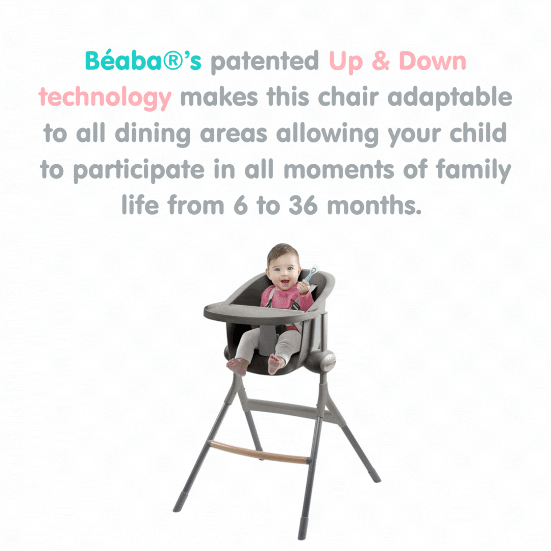 Limited time offer Free Cover with Beaba Up & Down Highchair! The