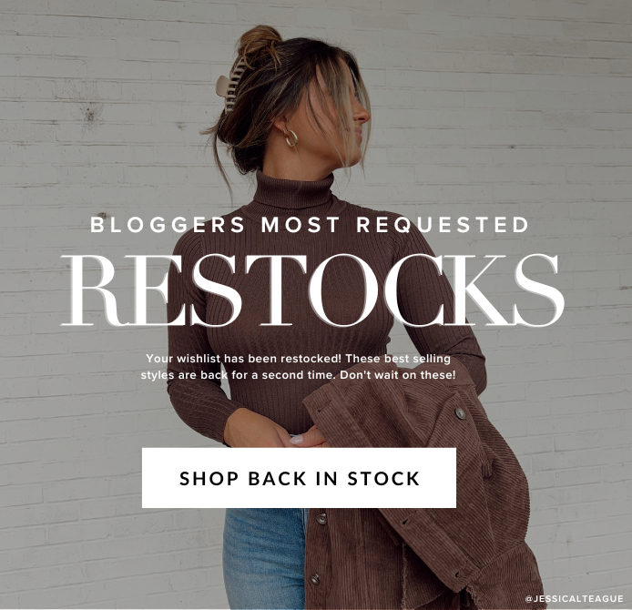 Shop Back In Stock