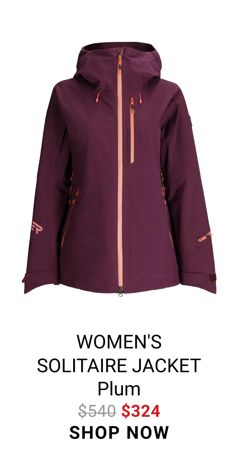 Women's Solitaire Jacket - Plum