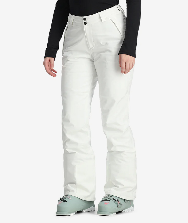 Women's white ski pant