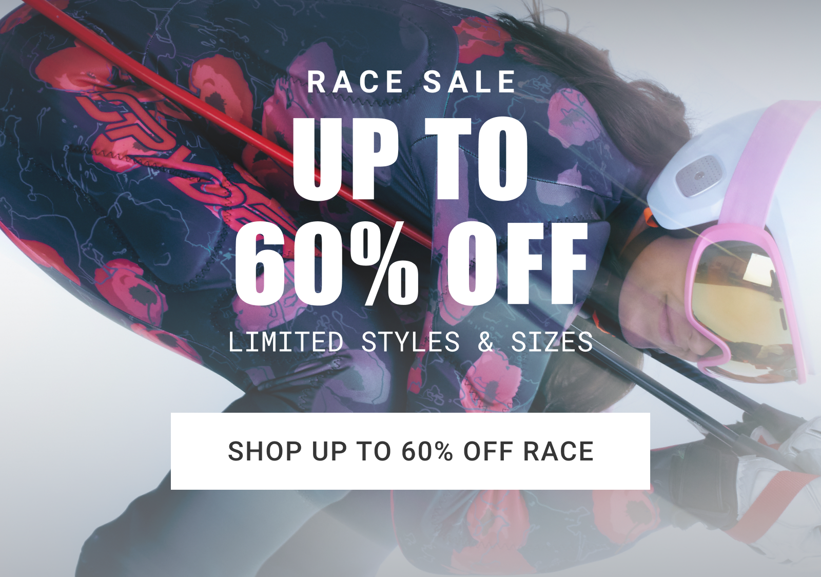 RACE SALE UP TO 60% OFF
