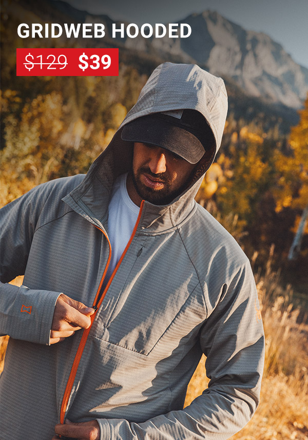 Men's Gridweb Hoodie, was $129, now $39