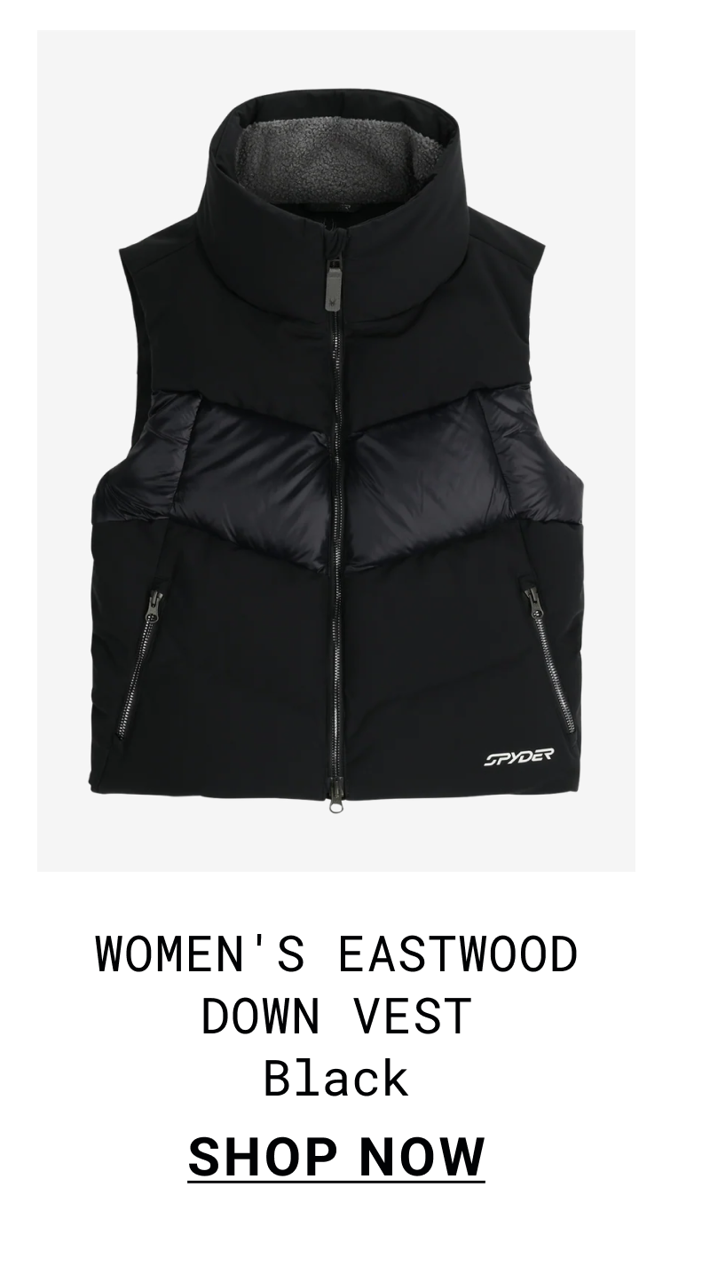 Women's Eastwood Down Vest Black