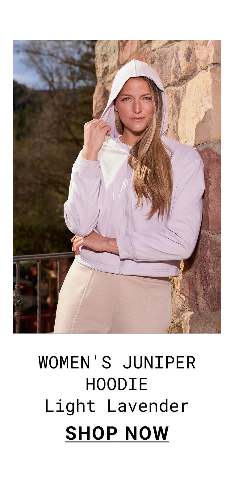 Women's Juniper Hoodie - Light Lavender