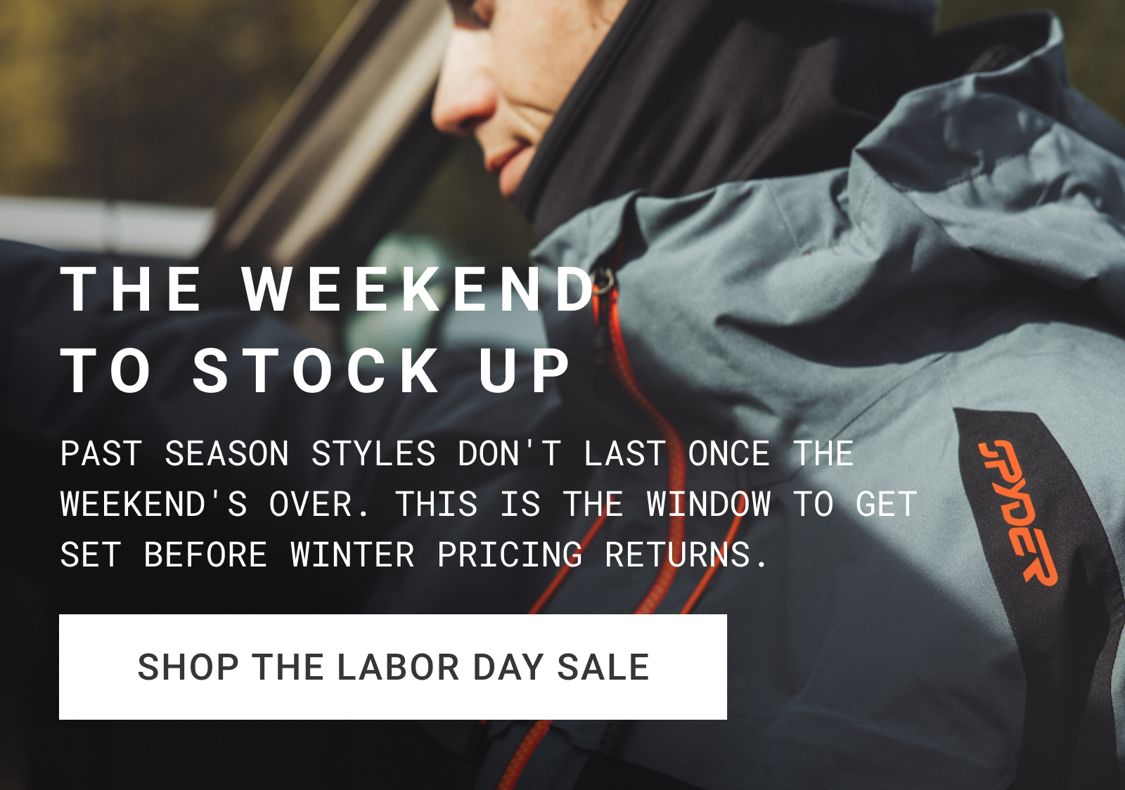 THE WEEKEND TO STOCK UP