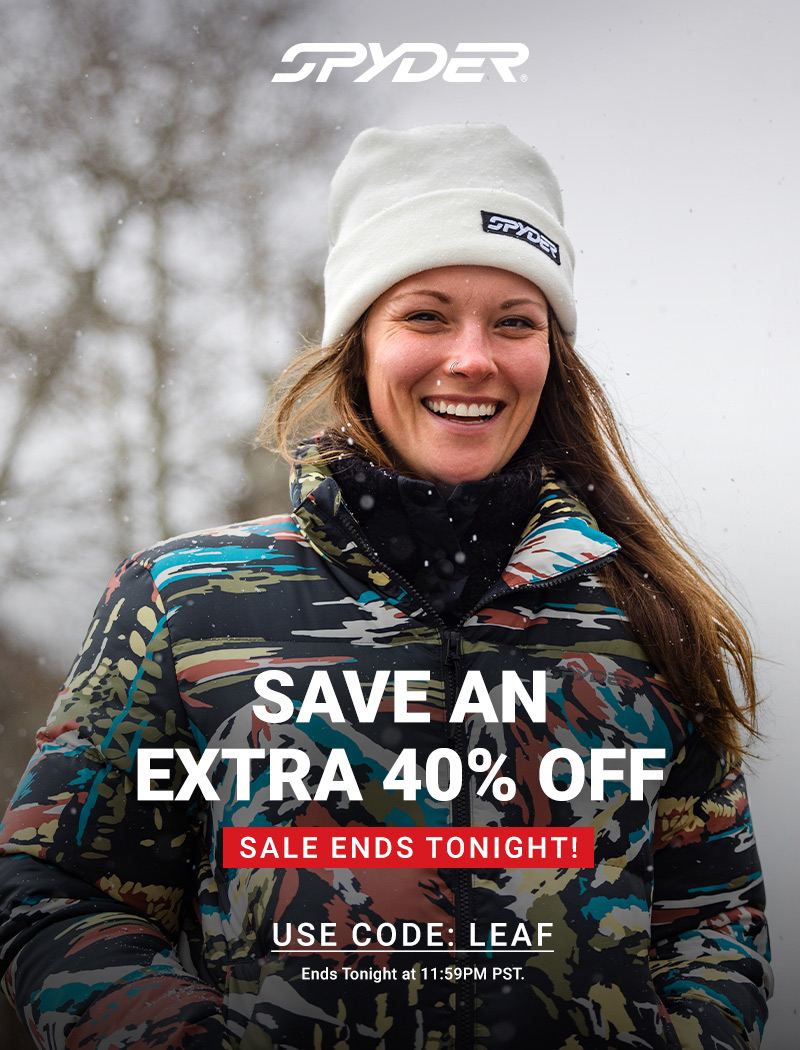 Woman in a puffer jacket - Save an extra 40% off - Sale Ends Tonight, Use code: Leaf