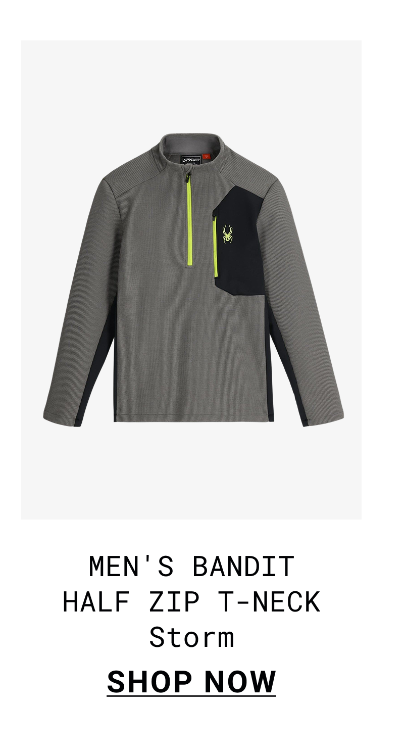 Men's Bandit Half Zip Jacket - Storm