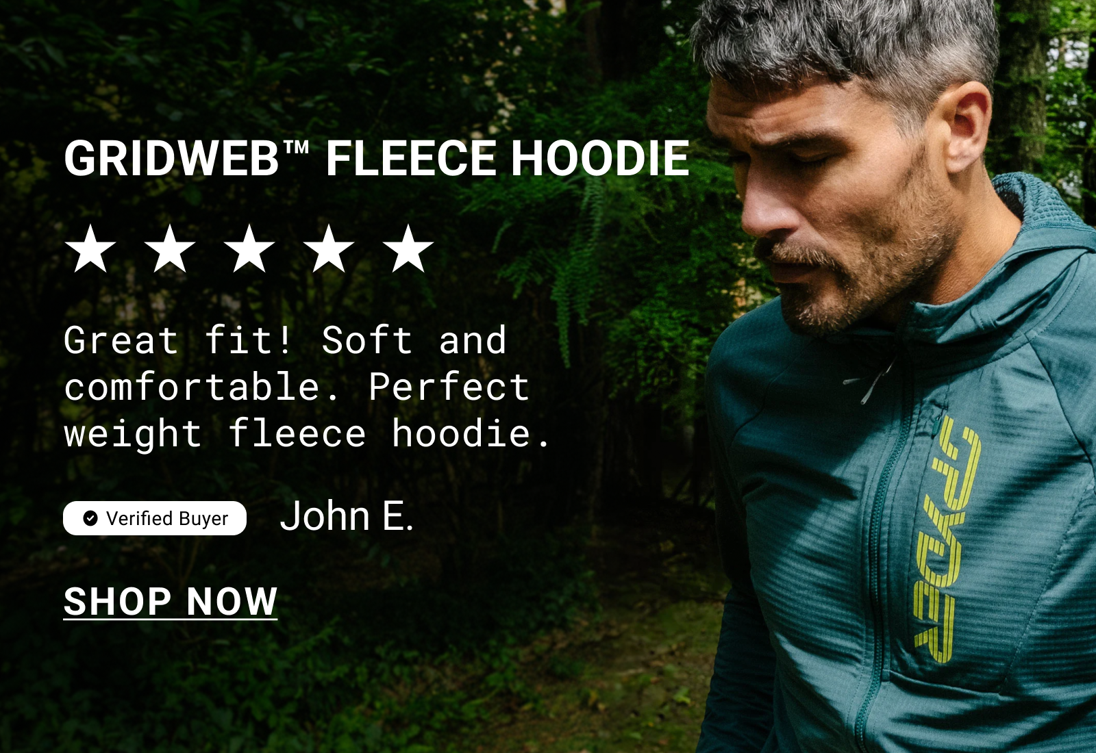 GridWeb™ Fleece Hoodie