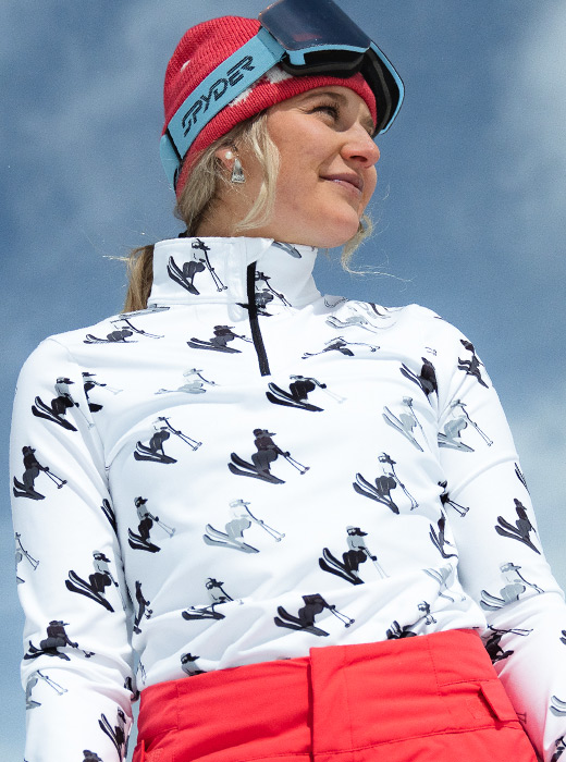 Women's Vivid Half Zip
