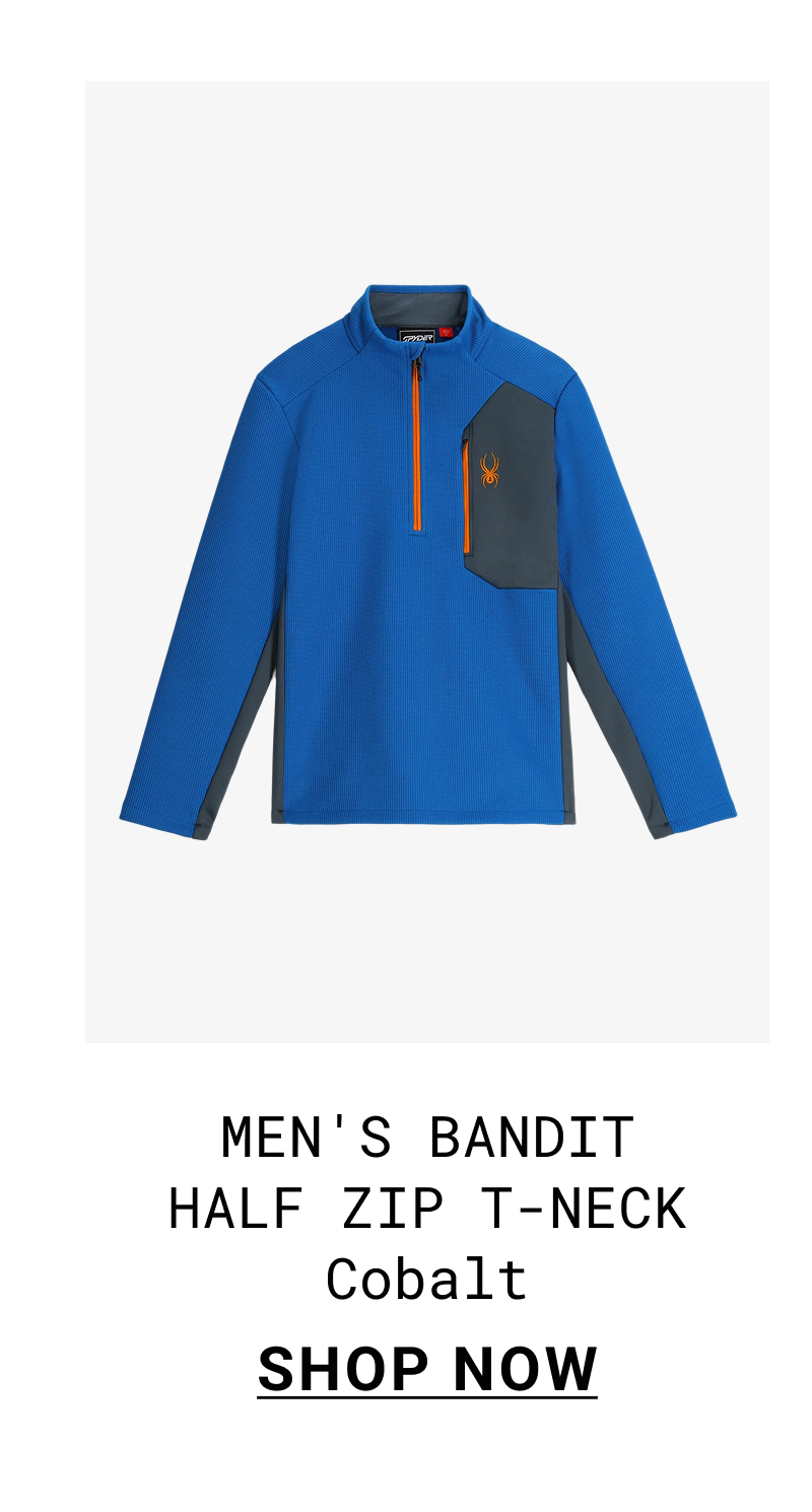 Men's Bandit Half Zip Jacket - Cobalt