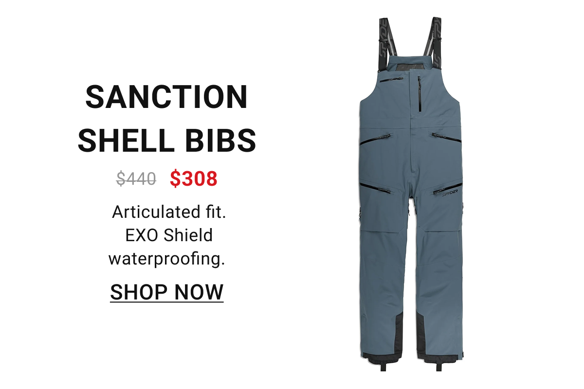 SANCTION SHELL BIBS