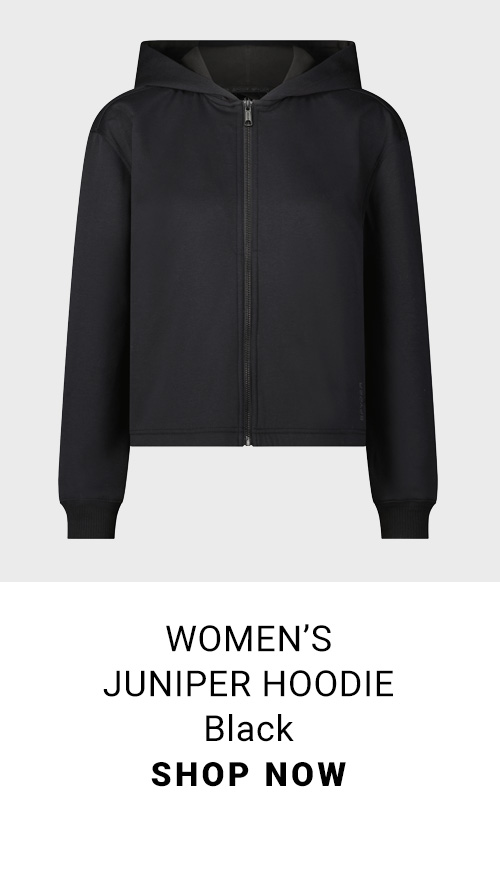 Glissade Hooded Jacket. Black. Shop Now