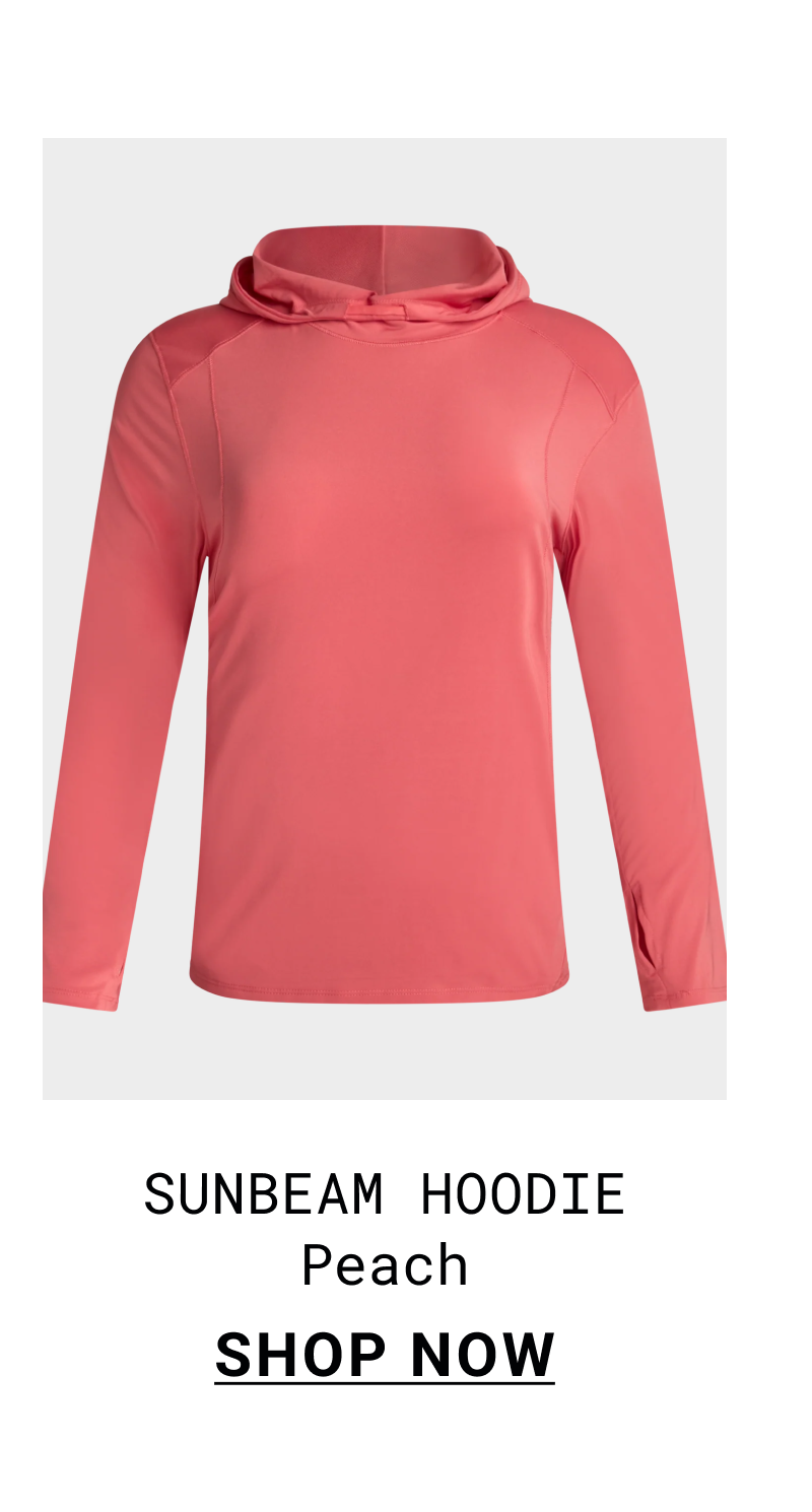 Women's Sunbeam Hoodie - Peach