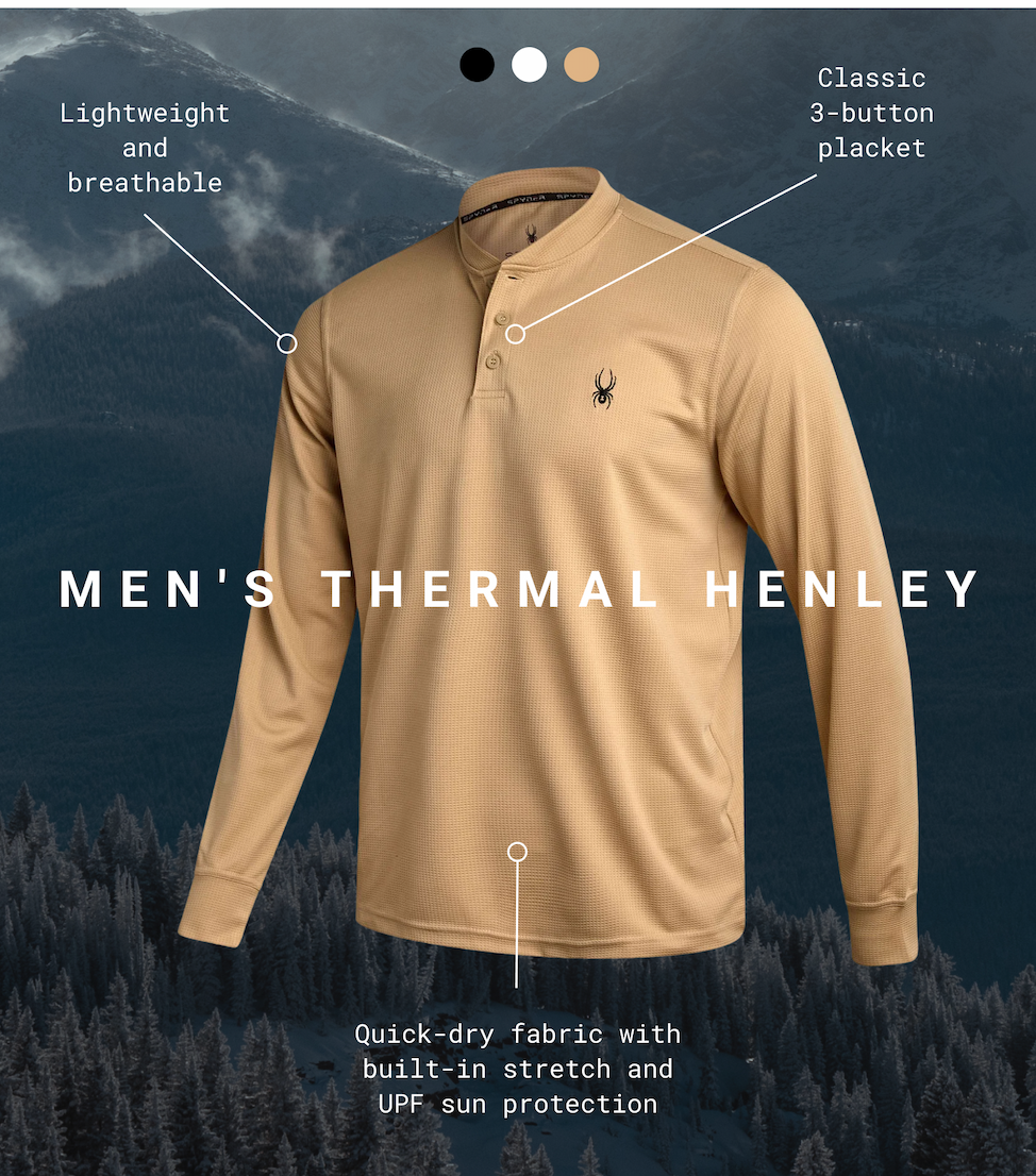 Men's Thermal Henley