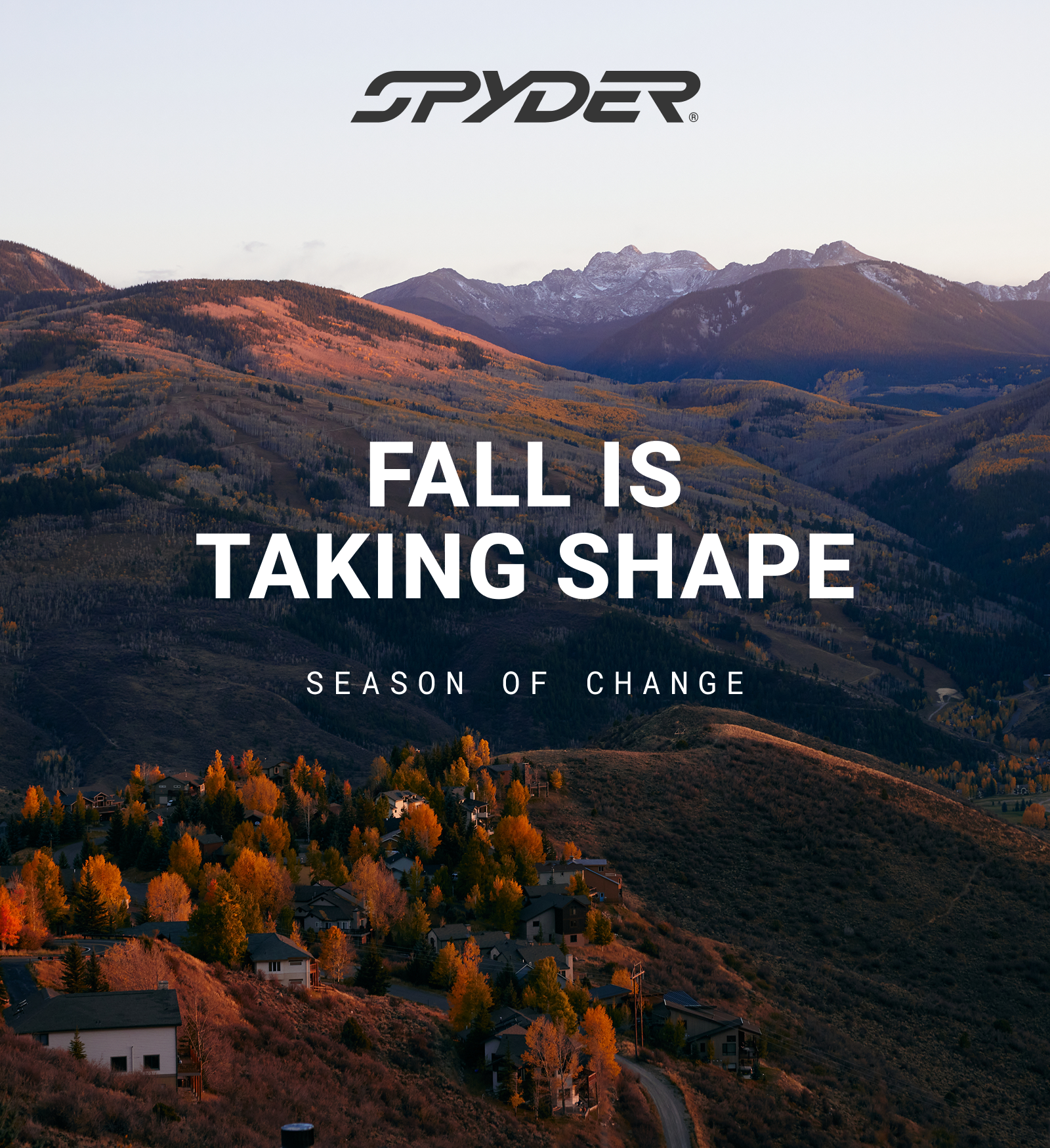 Fall is taking shape