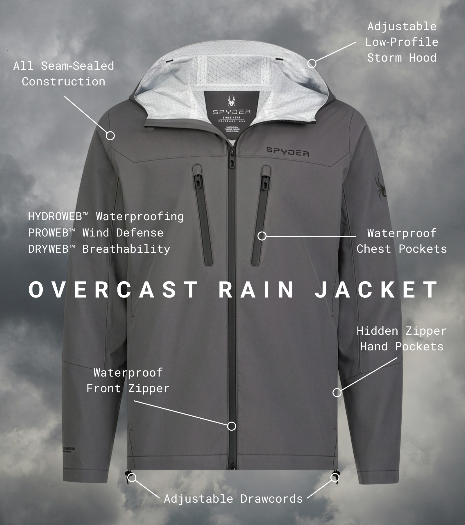 OVERCAST RAIN JACKET