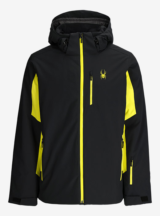 Black Spyder ski jacket