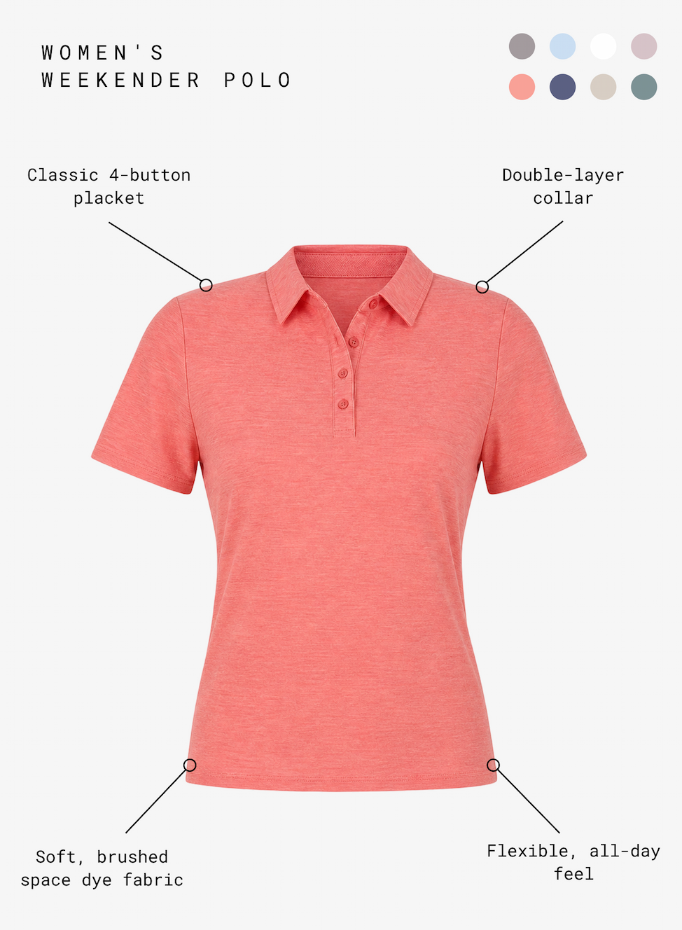 Women's Weekender Polo