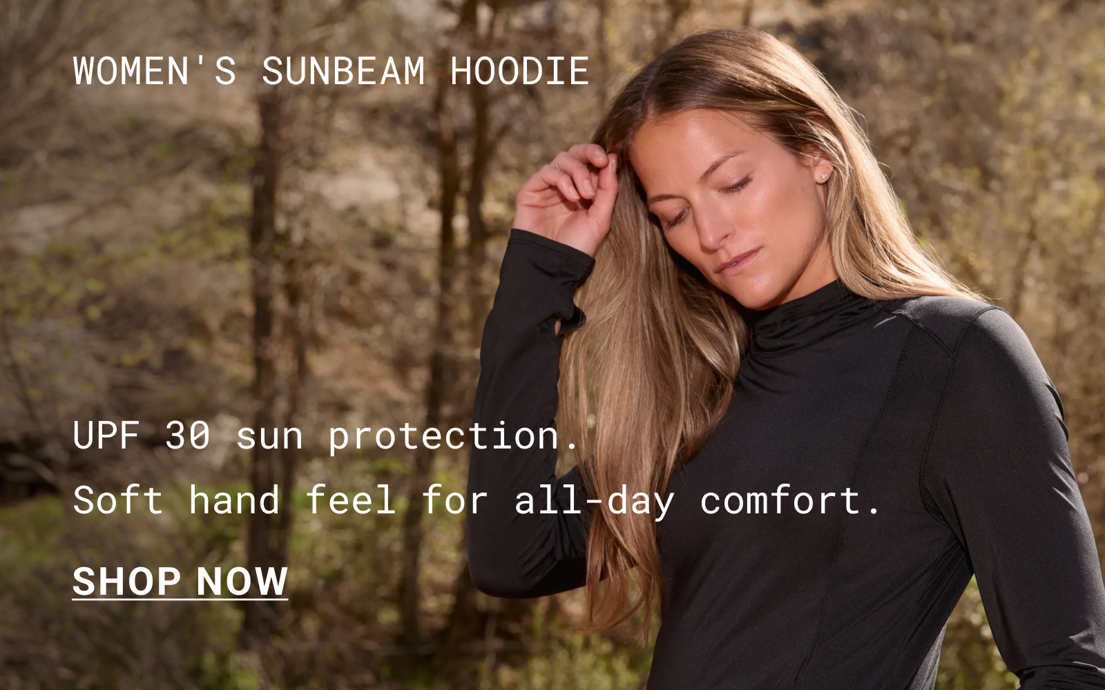 Women's Sunbeam Hoodie - Black