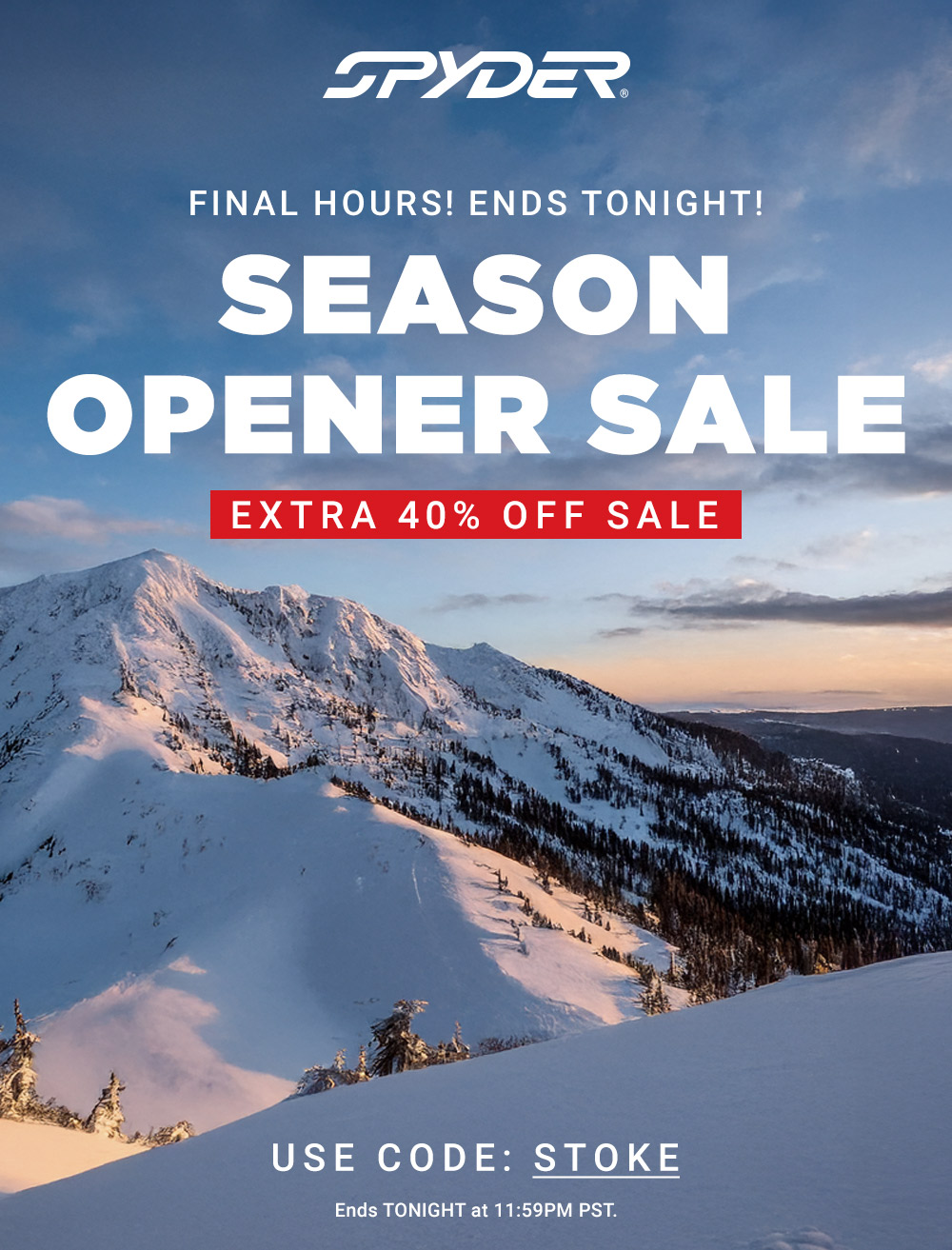 Season Opener Sale