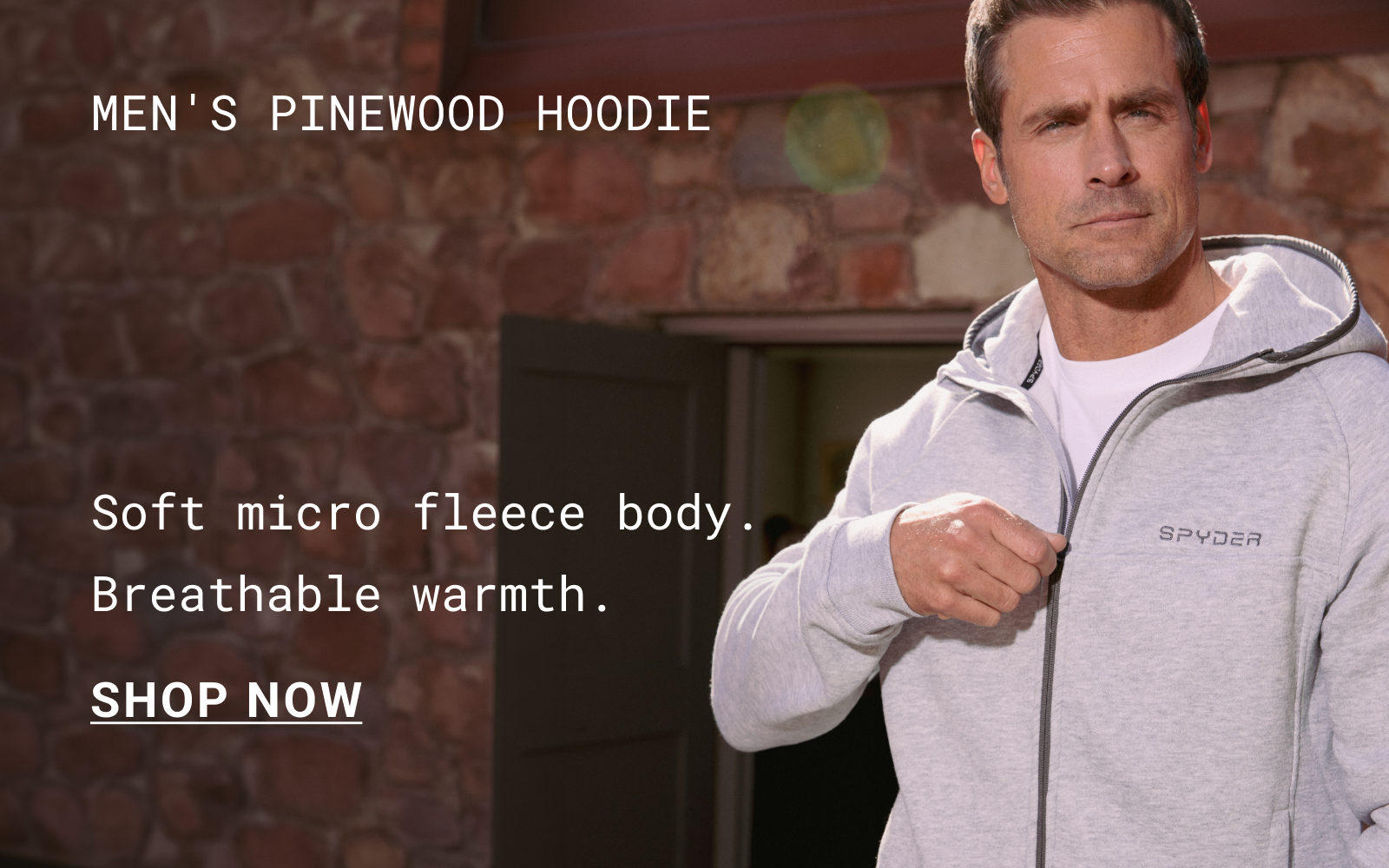 Men's Pinewood Hoodie - Heather Grey