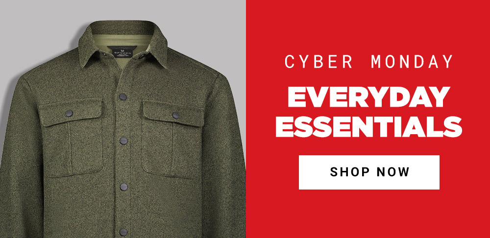 Cyber Monday Everyday Essentials. Shop Now.