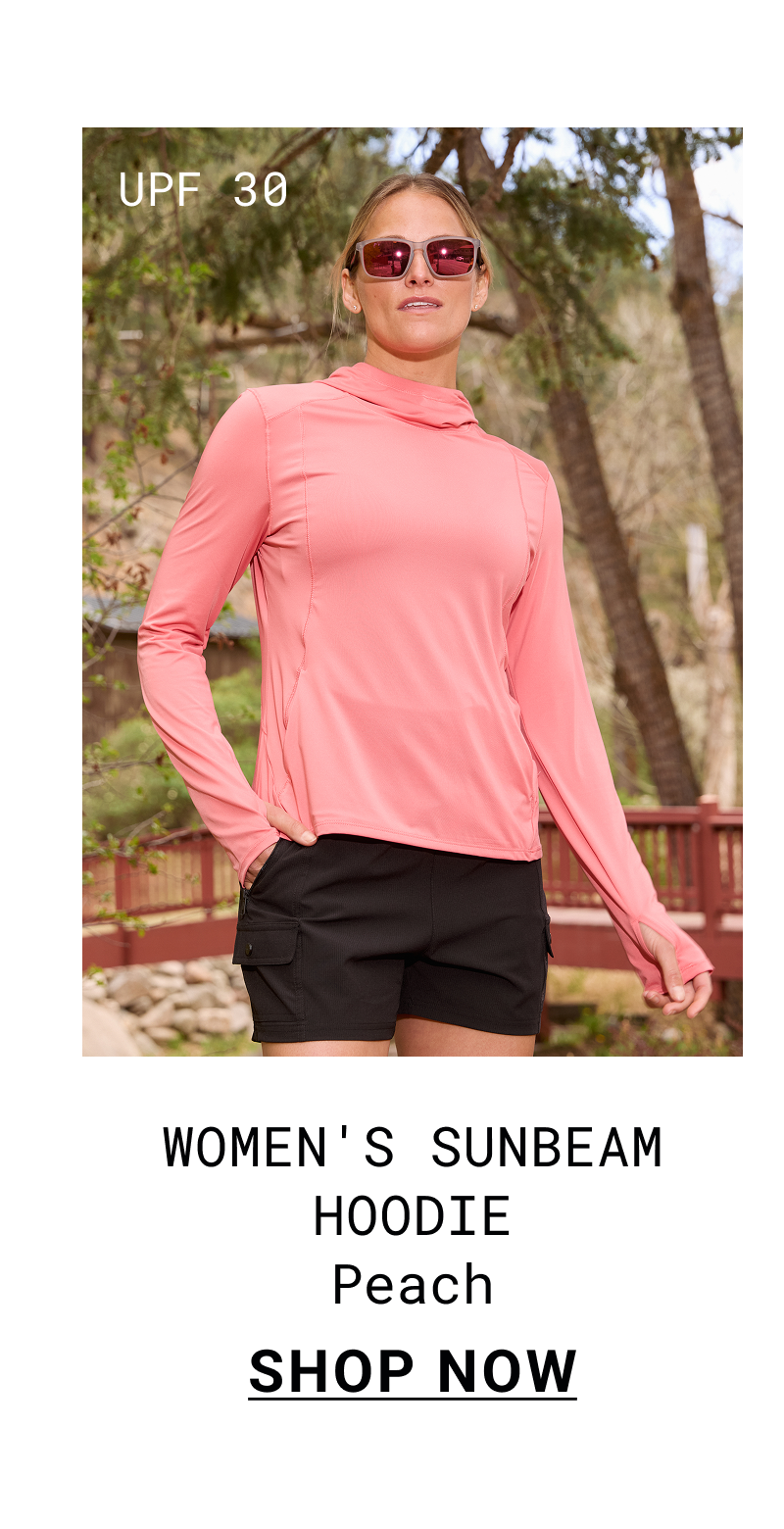 Women's Sunbeam Hoodie - Peach