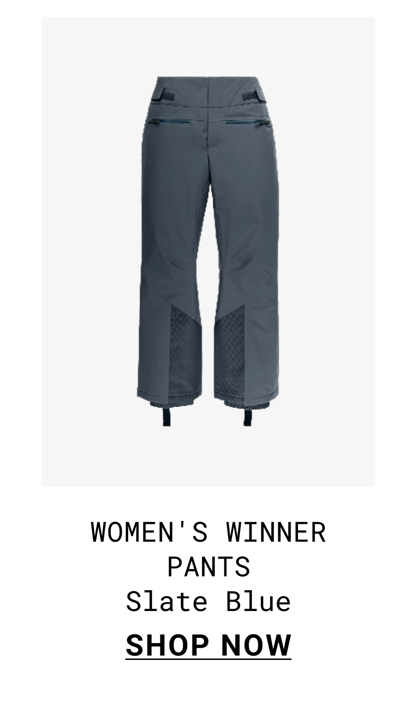 Women's Winner Pants - Slate Blue