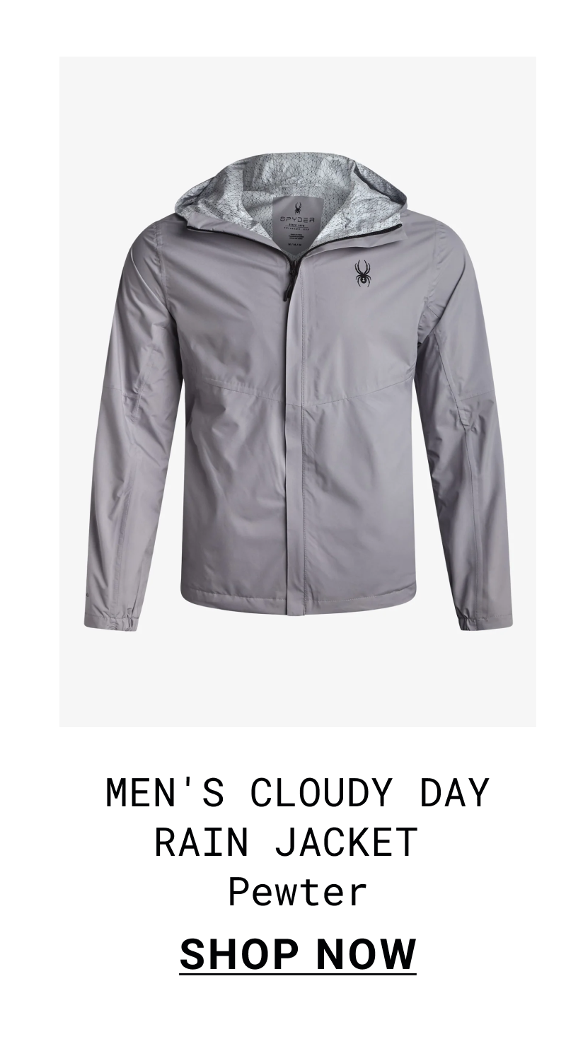 Men's Cloudy Day Rain Jacket - Pewter