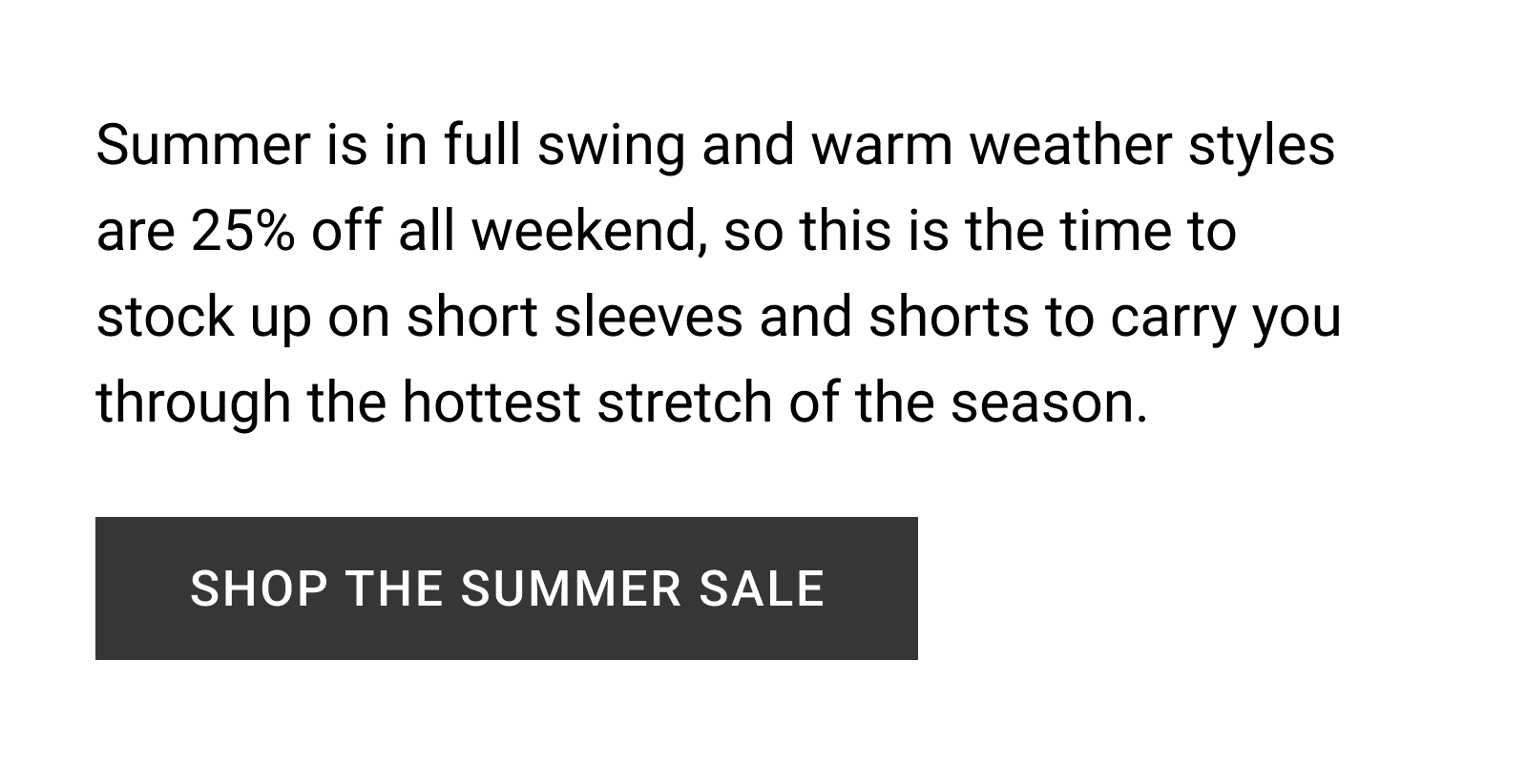 SHOP THE SUMMER SALE