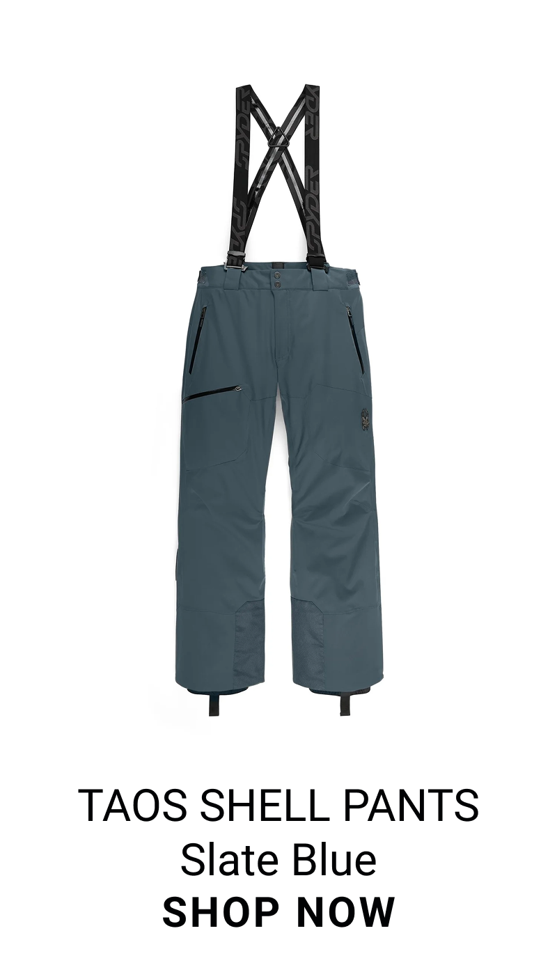 Men's Taos Shell Pants - Slate Blue