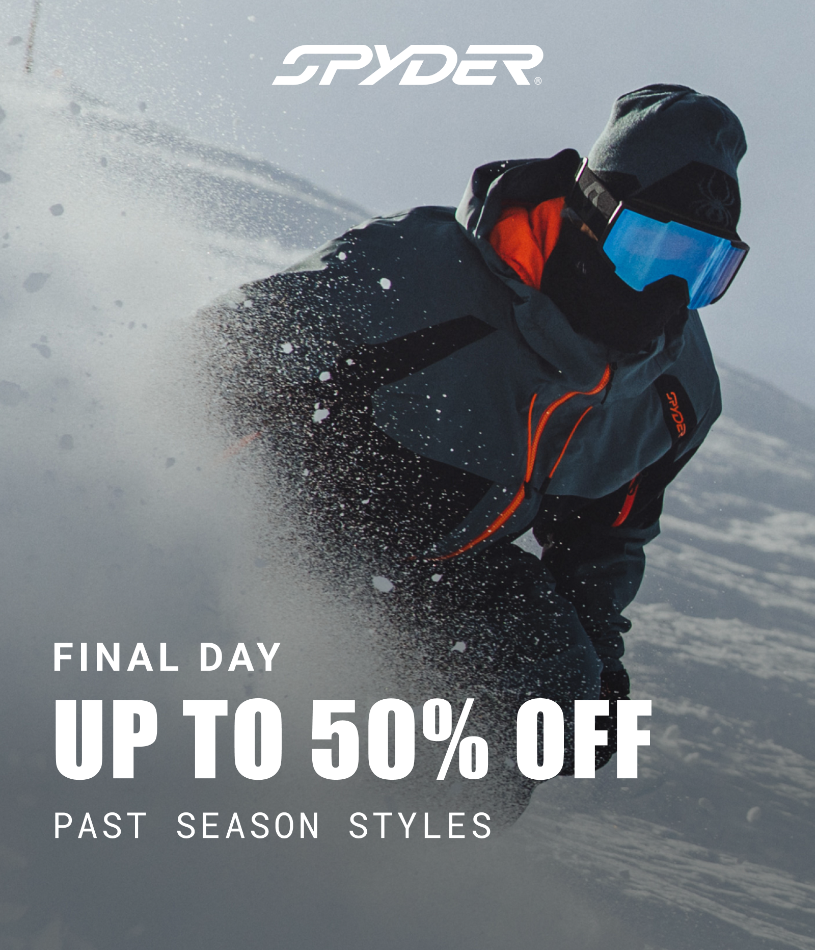 FINAL DAY - UP TO 50% OFF
