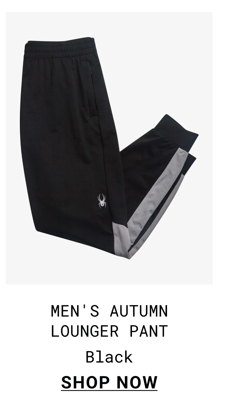 Men's Autumn Lounger Pant - Black