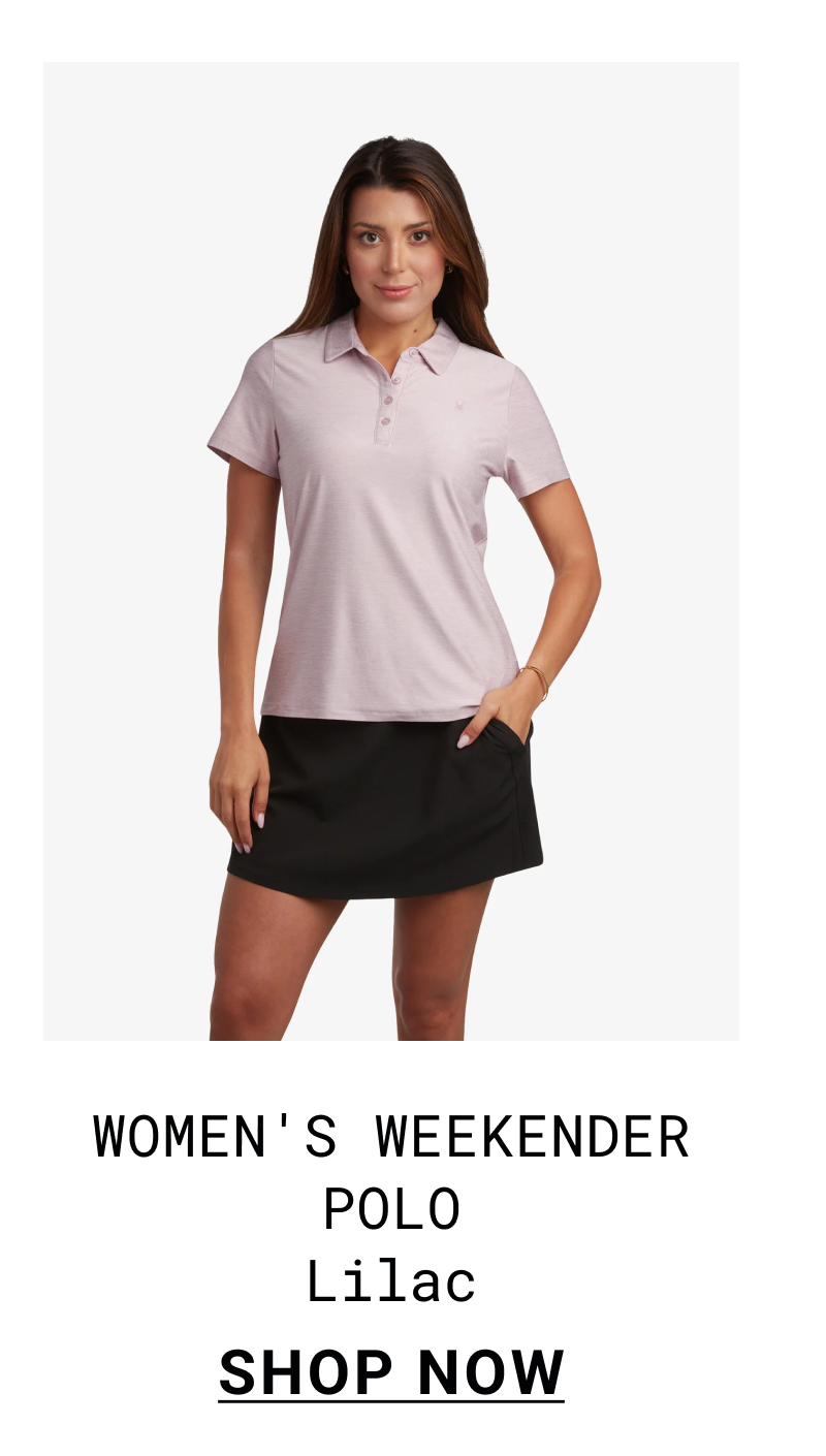 Women's Weekender Polo - Lilac