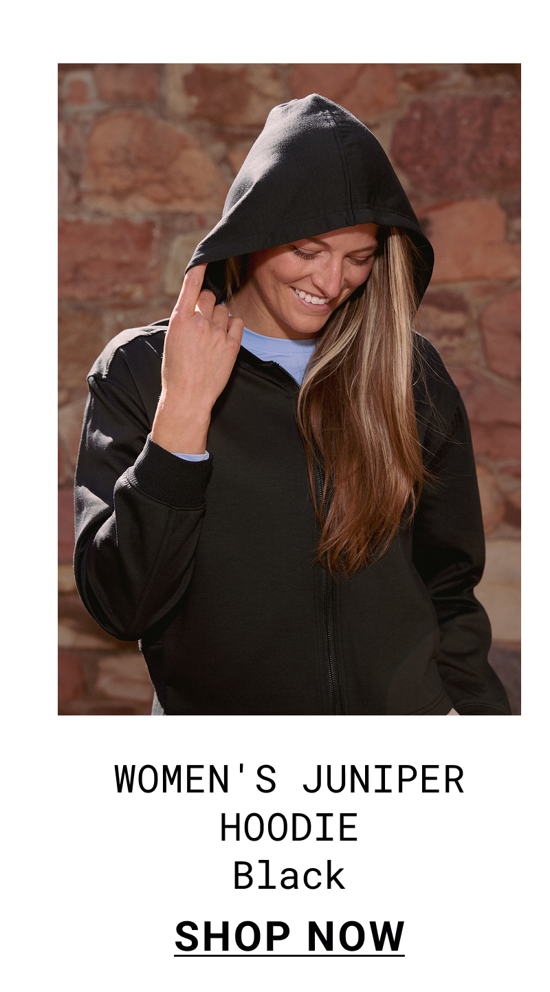 Women's Juniper Hoodie - Black