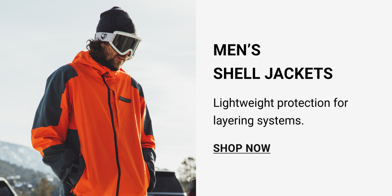 Men's shell jackets 