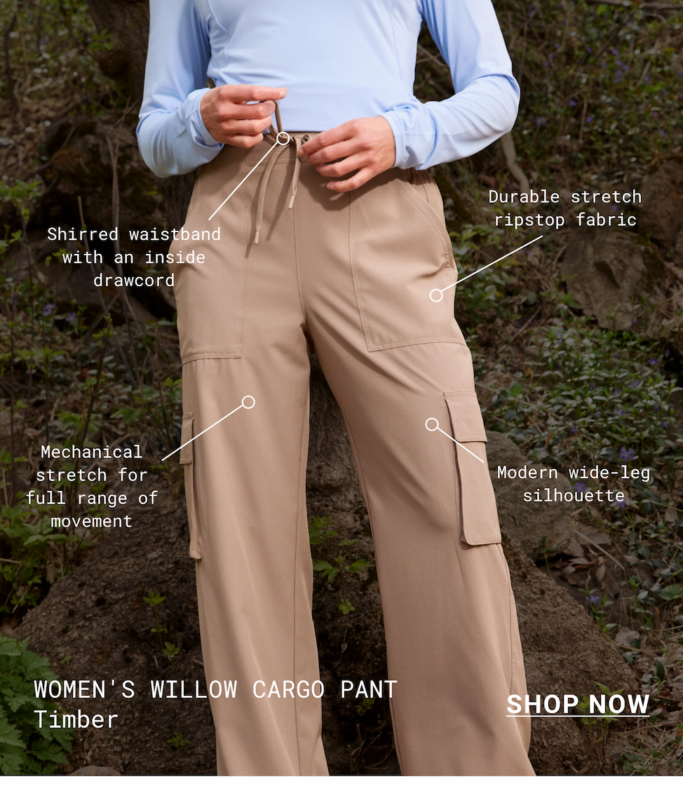 Women's Willow Cargo Pant - Timber