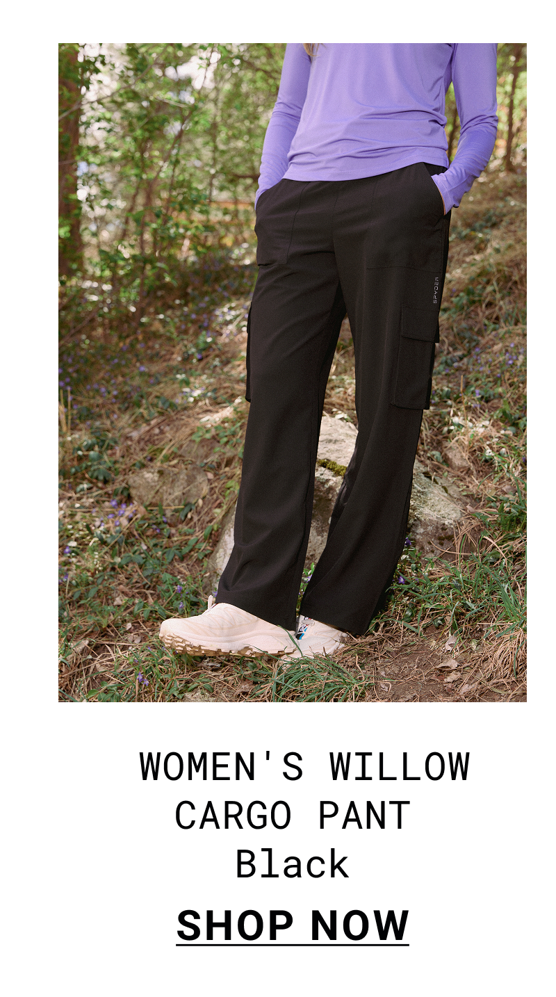 Women's Willow Cargo Pant - Black